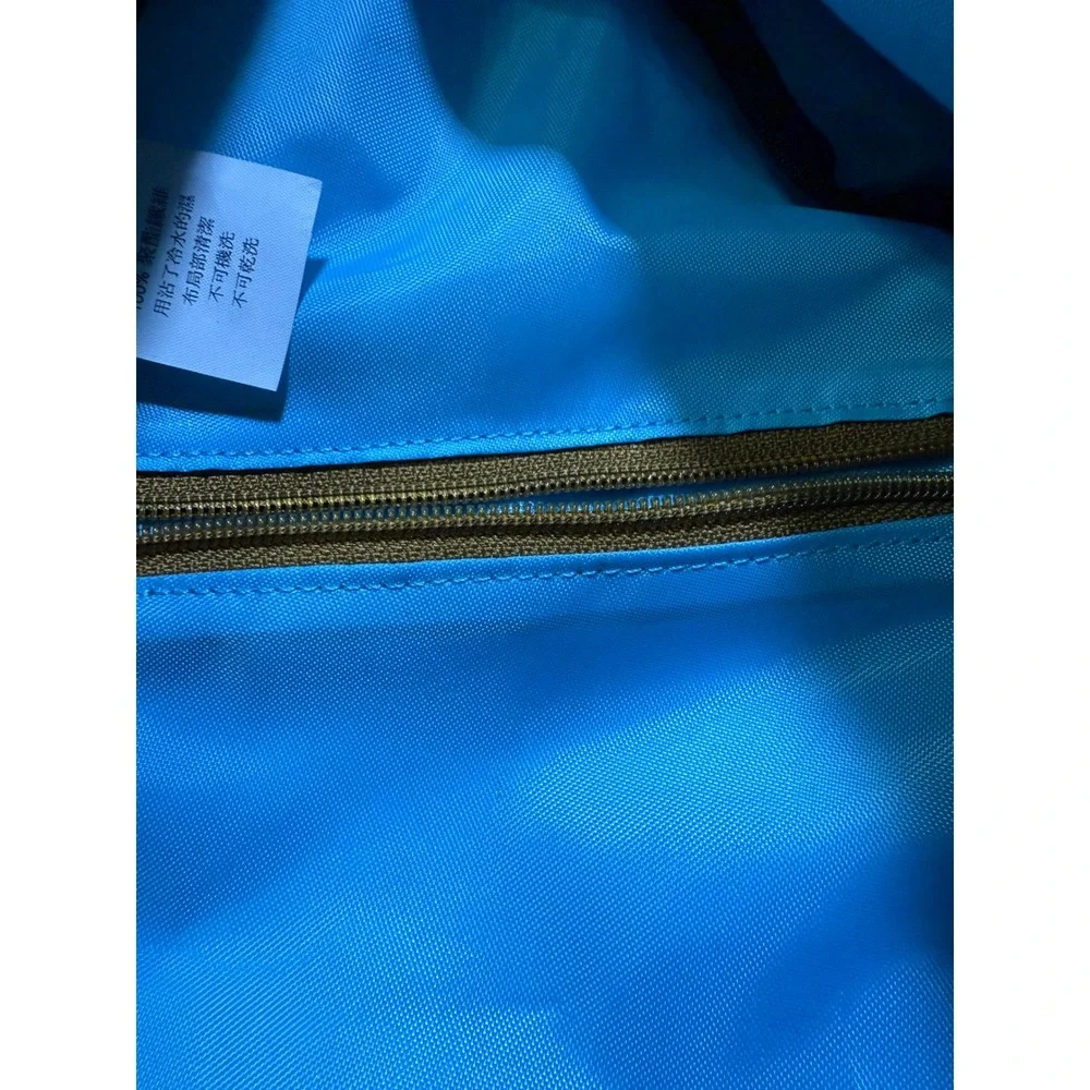 Kavu Rope Bag Teal Canvas Sling Crossbody Backpack Hiking Gorpcore Travel